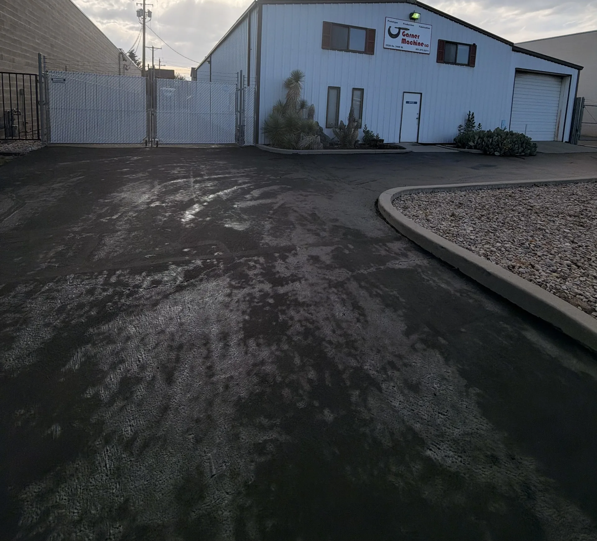 C&M Asphalt and Paving commercial work